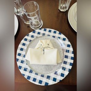 Dinner Napkins Ivory - Polyester dozen in each package. Formal or party events.
